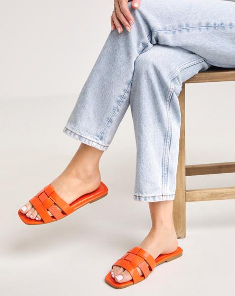 Simply Be Woven Flat Sandal Wide