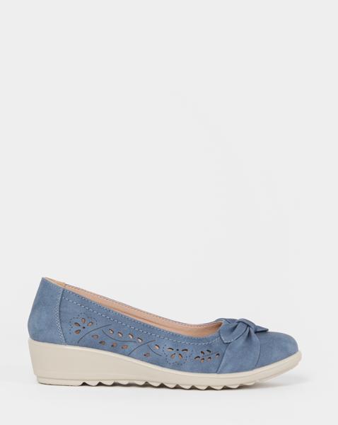 Cushion Walk Wedge Ballerinas EEE Fit