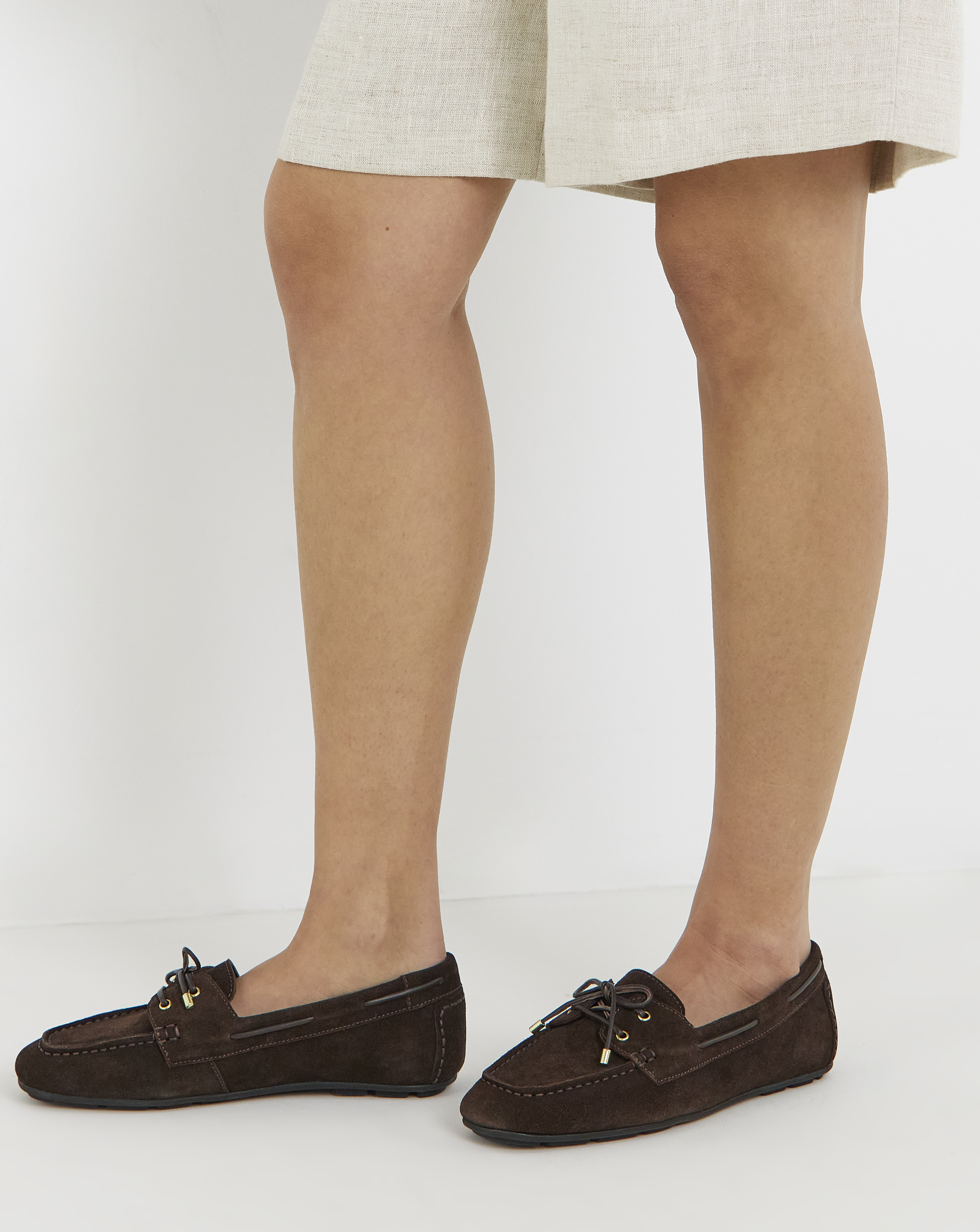 Classic Leather Boat Shoe Wide