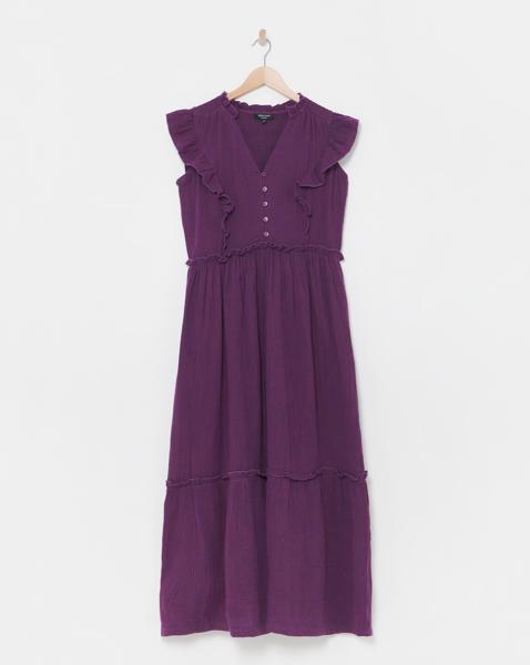 Cheesecloth Smock Dress