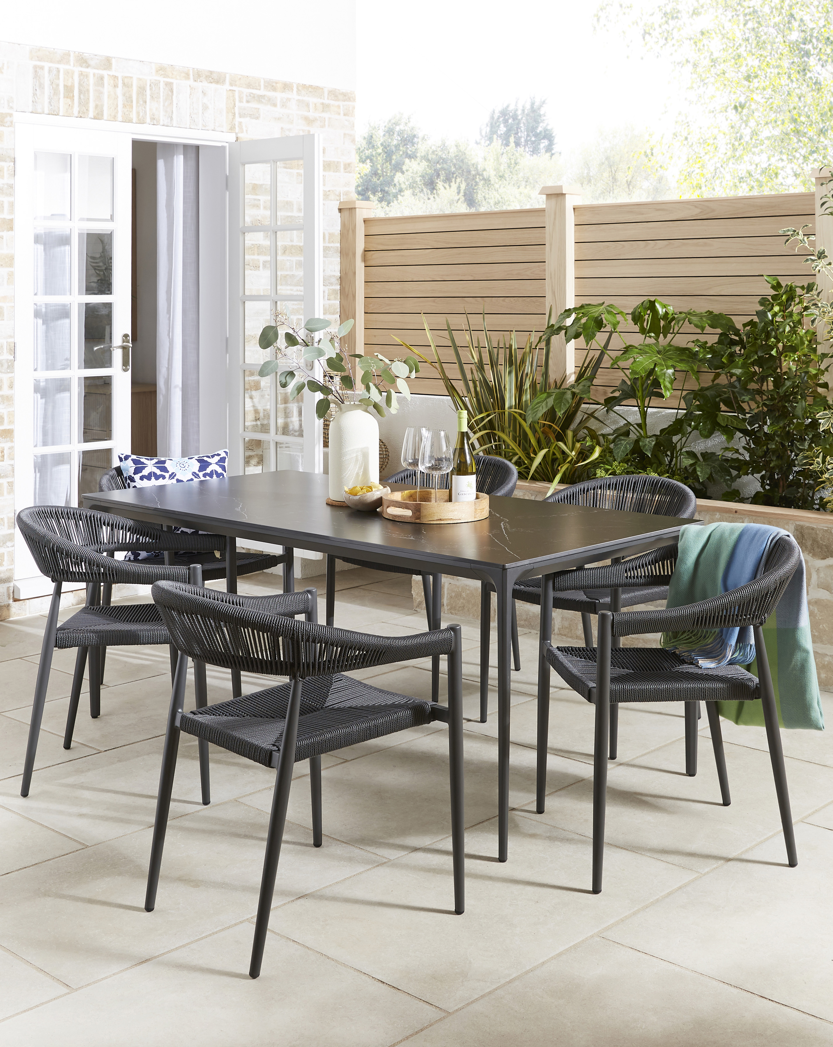 Sicily Sintered Stone Dining Set
