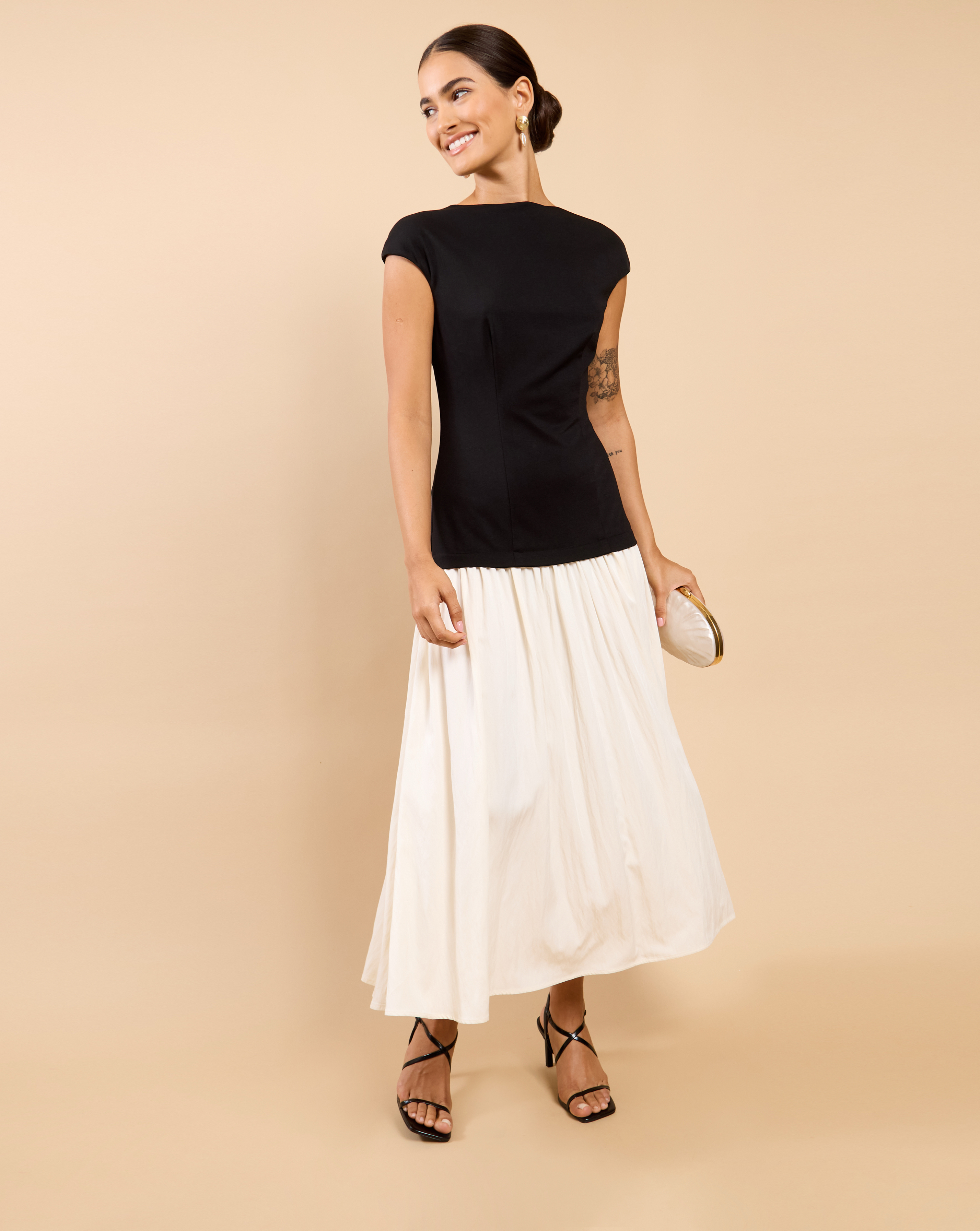 LM Mono Dropped Maxi