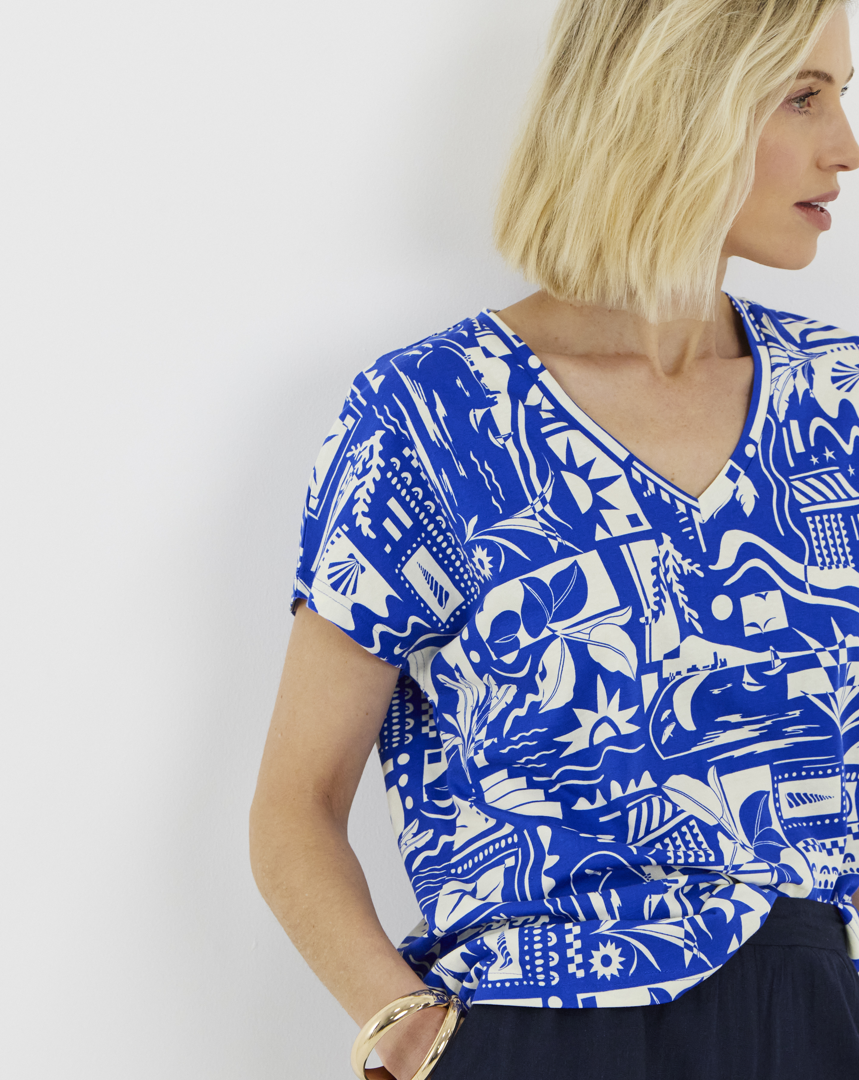 The V-neck T-shirt