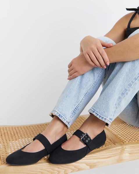 Mary Jane Ballerinas Wide Fit