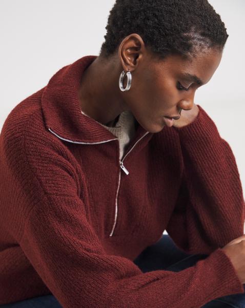 SPONGE HALF ZIP JUMPER
