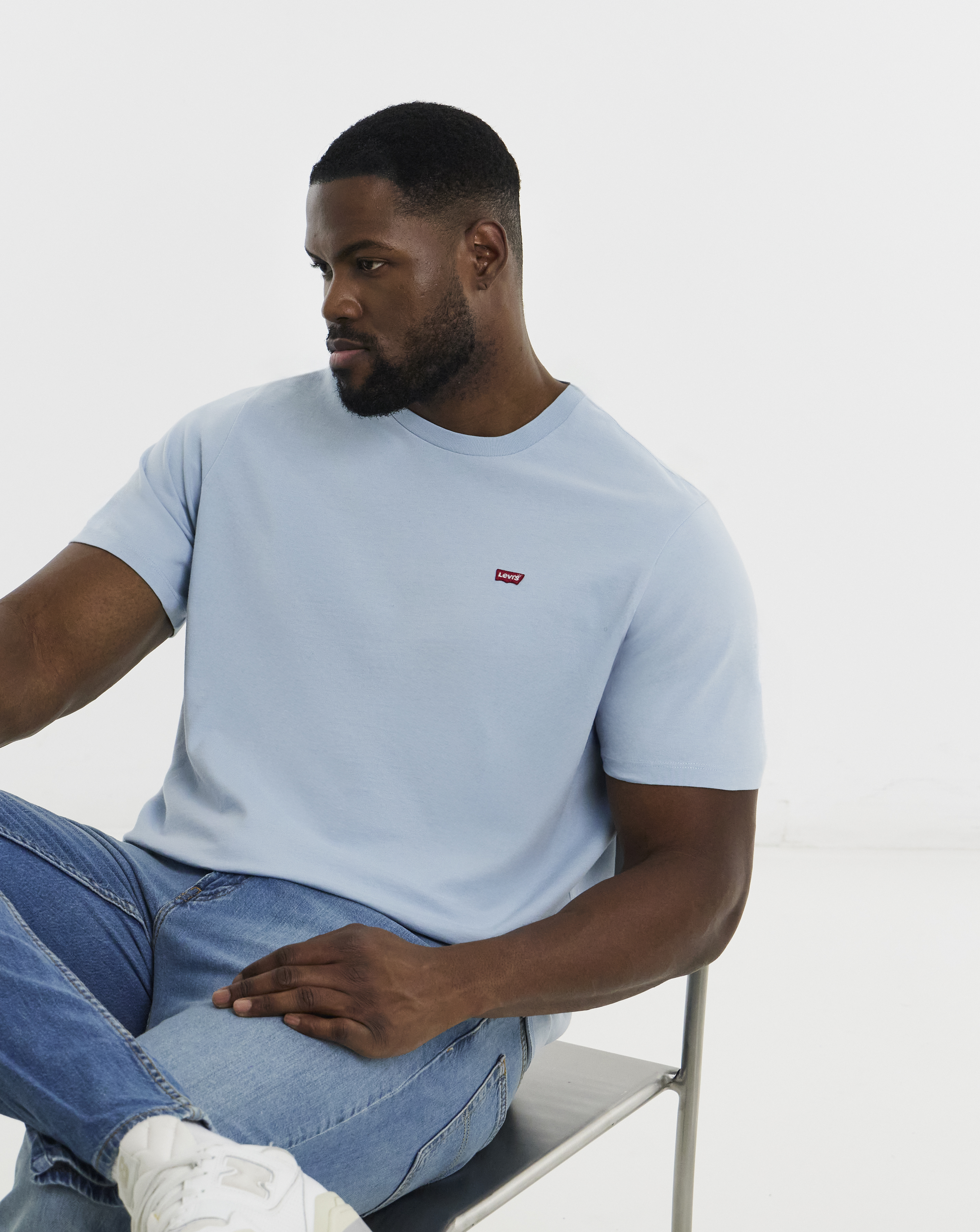 Levi's Housemark T-Shirt - Light Blue