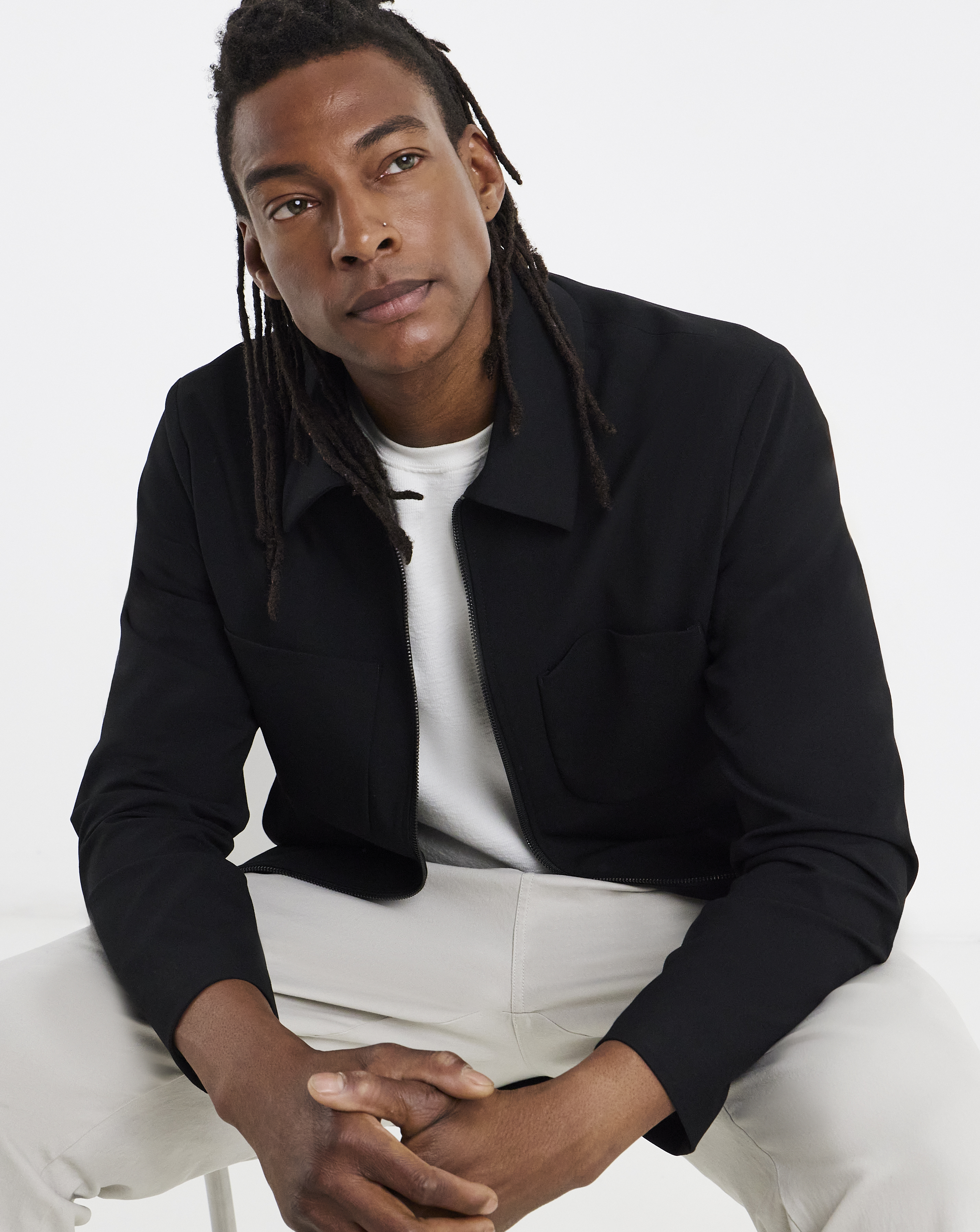 Tailored Zip Harrington