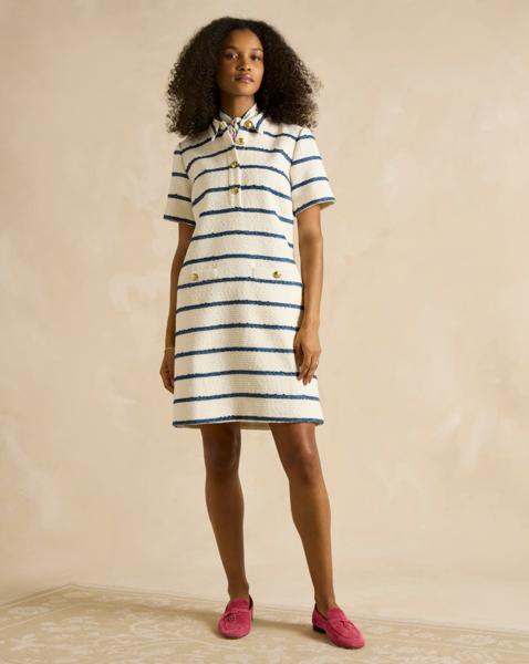 Joules Odette Boucle Dress