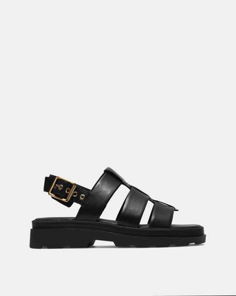 Clarks Arwell Leather Sandal E Fit