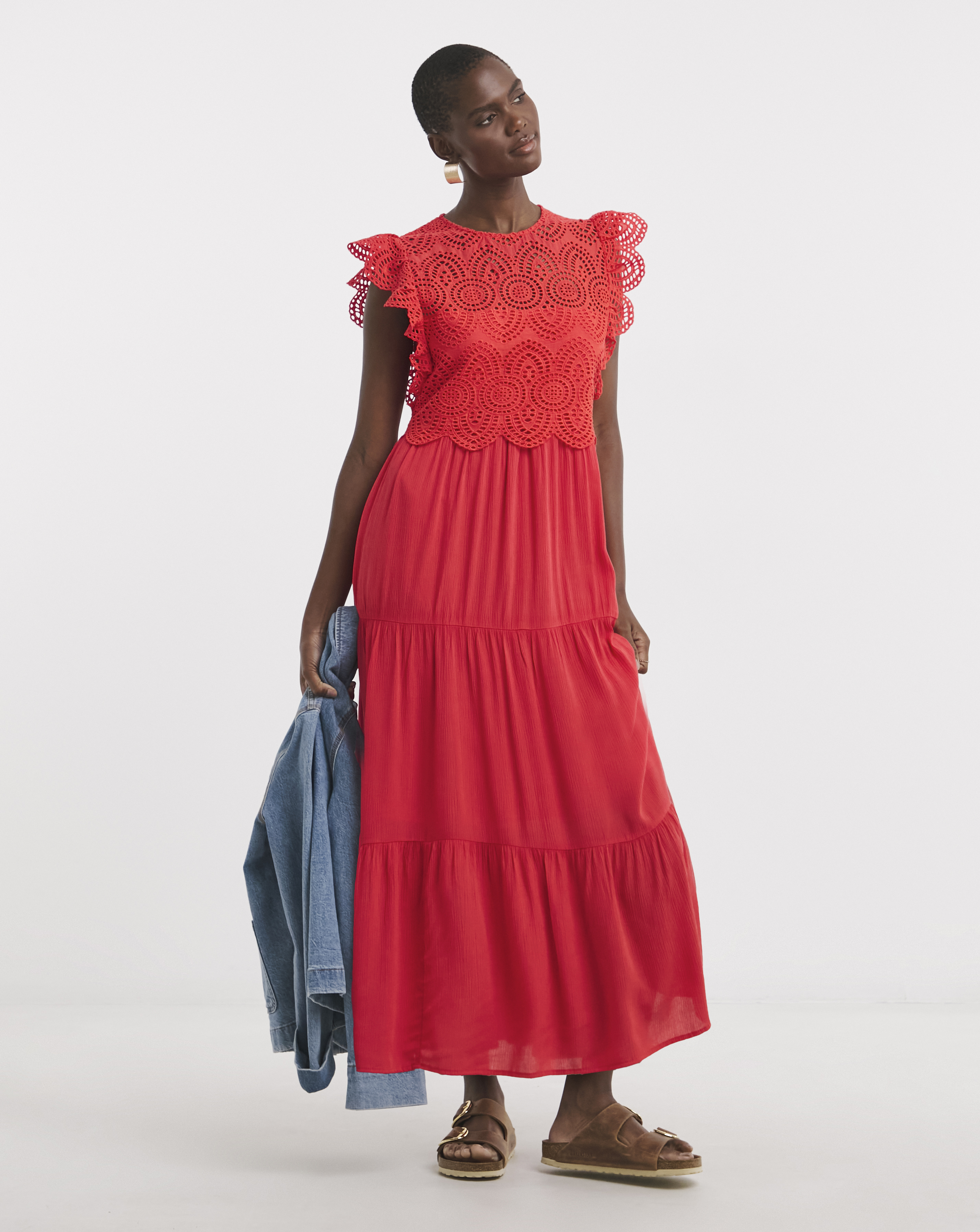 Broderie 2 - in 1 Maxi Dress