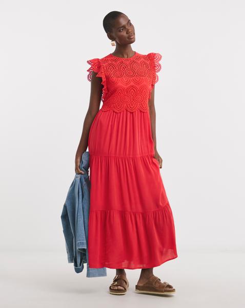 Broderie 2 - in 1 Maxi Dress