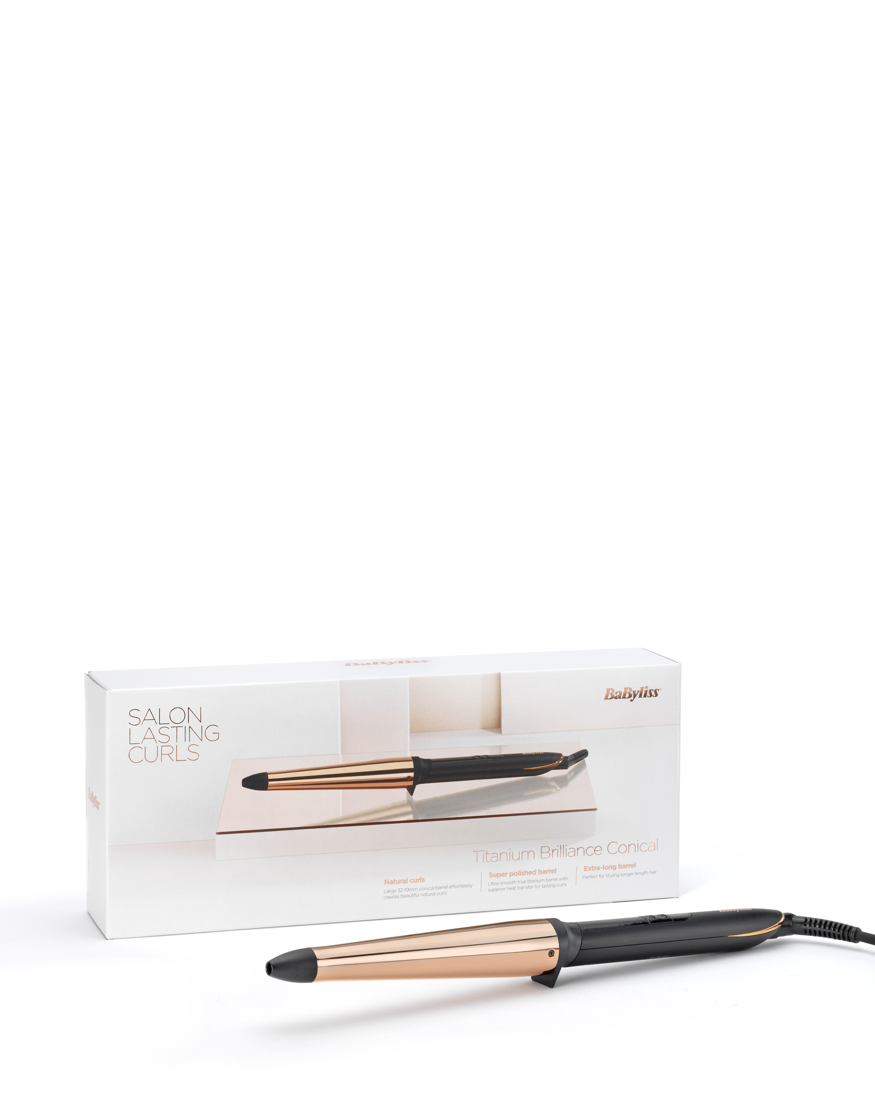 Babyliss Conical curling wand