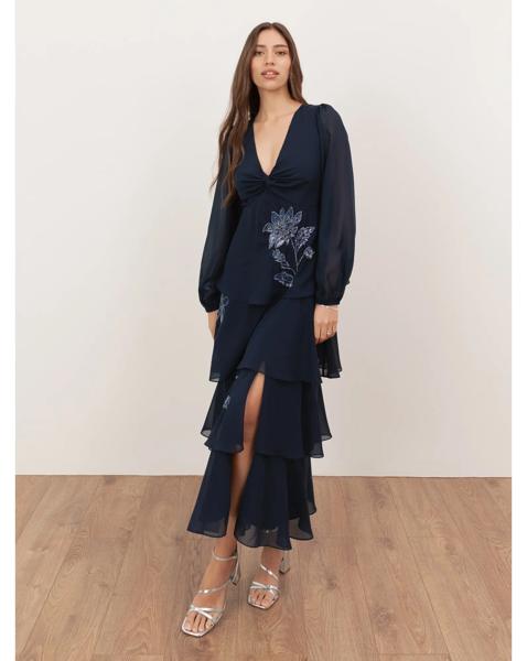Maya Deluxe Embellished Dress