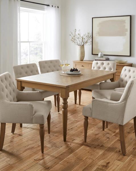 Margot Dining Table with 6 Mae Chairs