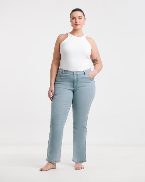 Simply Be 24/7 Straight Leg Jeans -Light