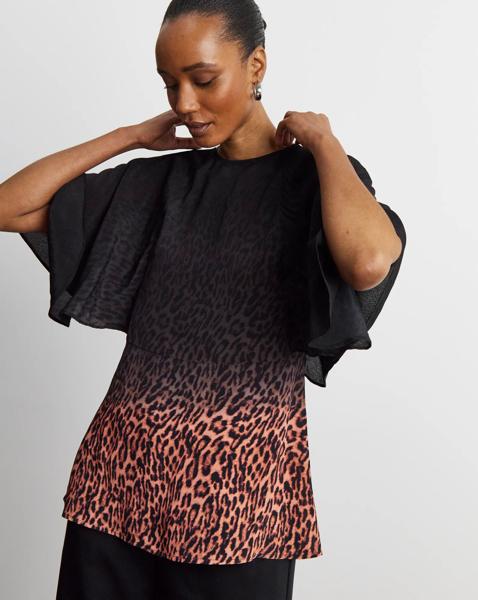 New In - Joanna Hope Leopard Blouse