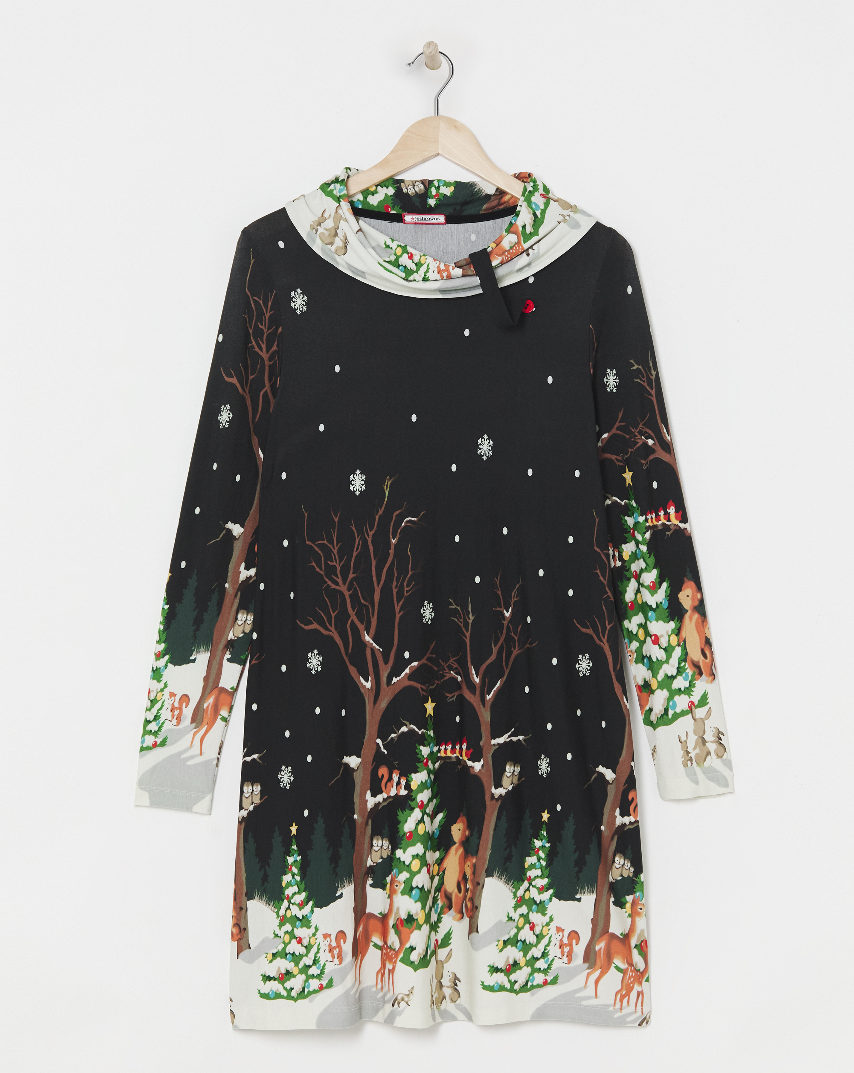Joe Browns Black Winter Wonderland Tunic
