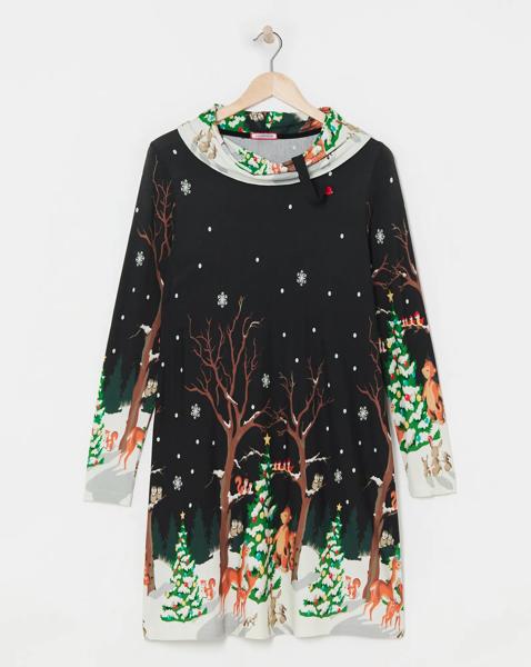 Joe Browns Black Winter Wonderland Tunic