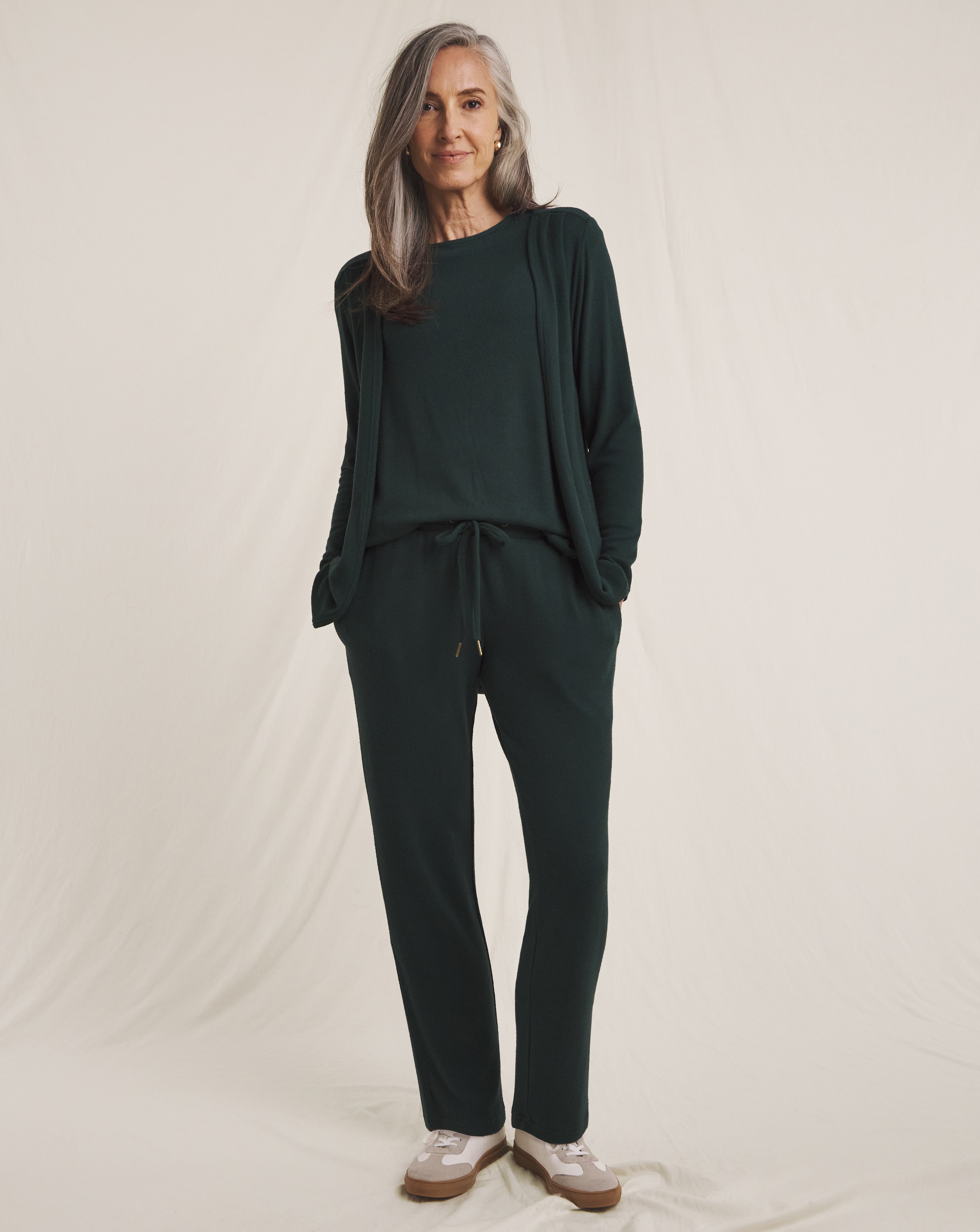 Julipa Light Cosy Straight Leg Trouser