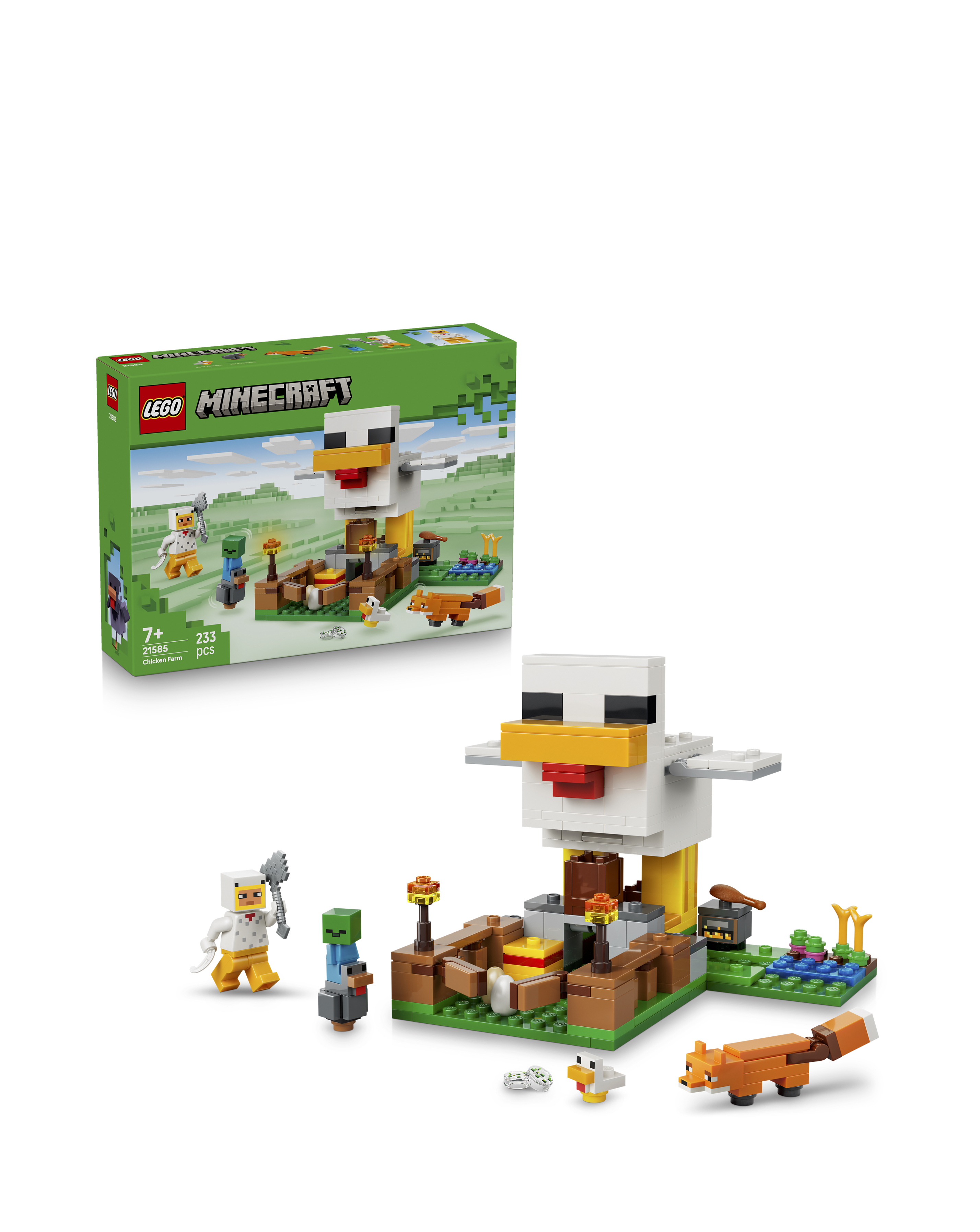 LEGO Minecraft Chicken Farm