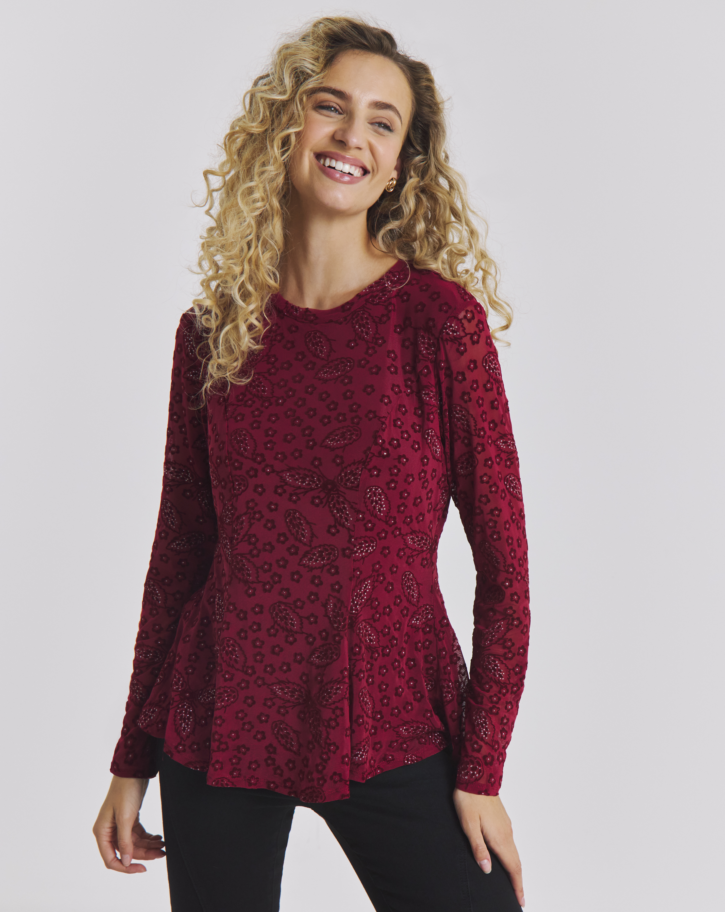 Joe Browns Mesmerising Mesh Top