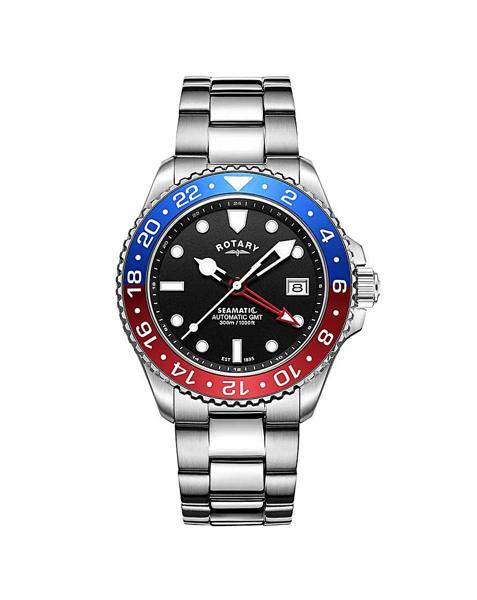 Rotary Men's Seamatic GMT Bracelet Watch