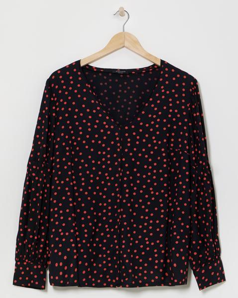 Volme Cuff Blouse