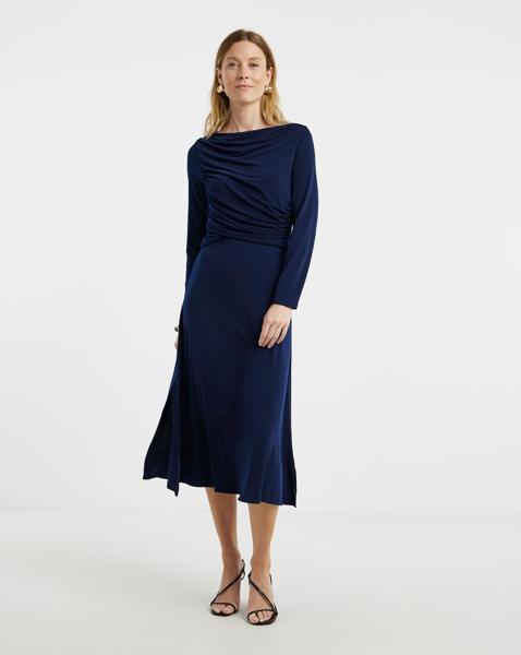 Drape Detail Dress