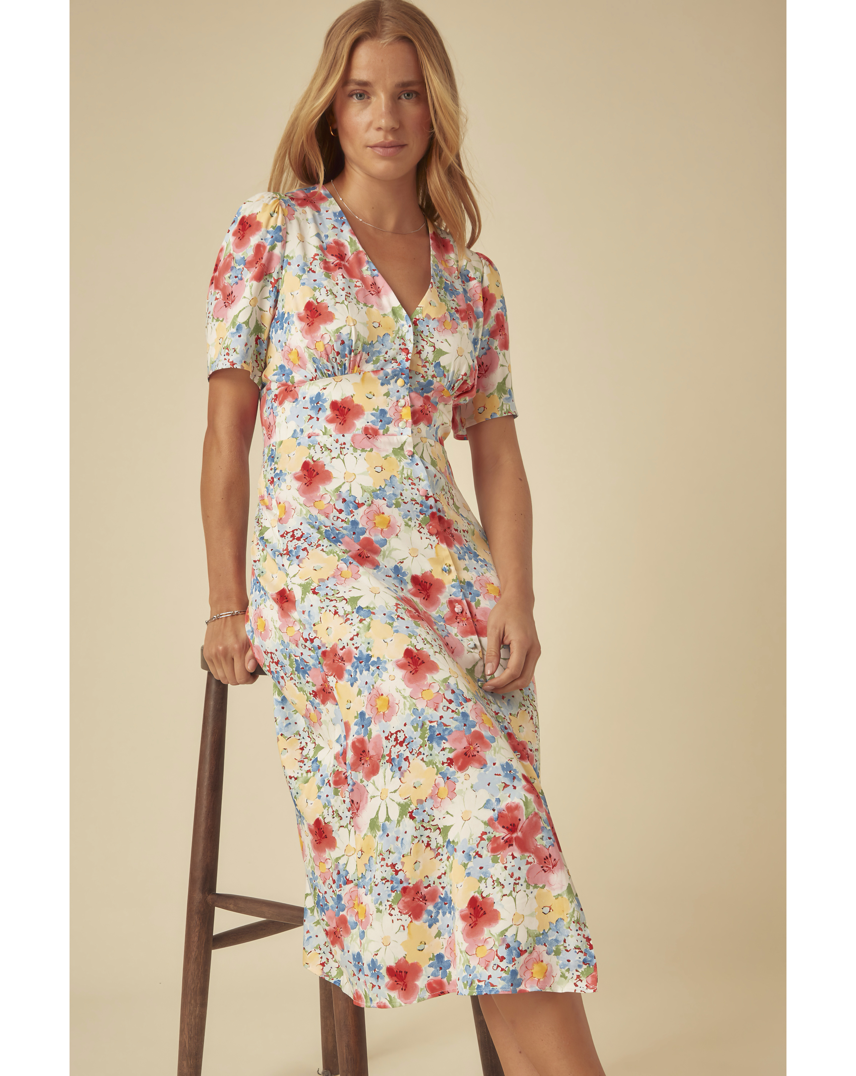 Nobody's Child Alexa Midi Dress