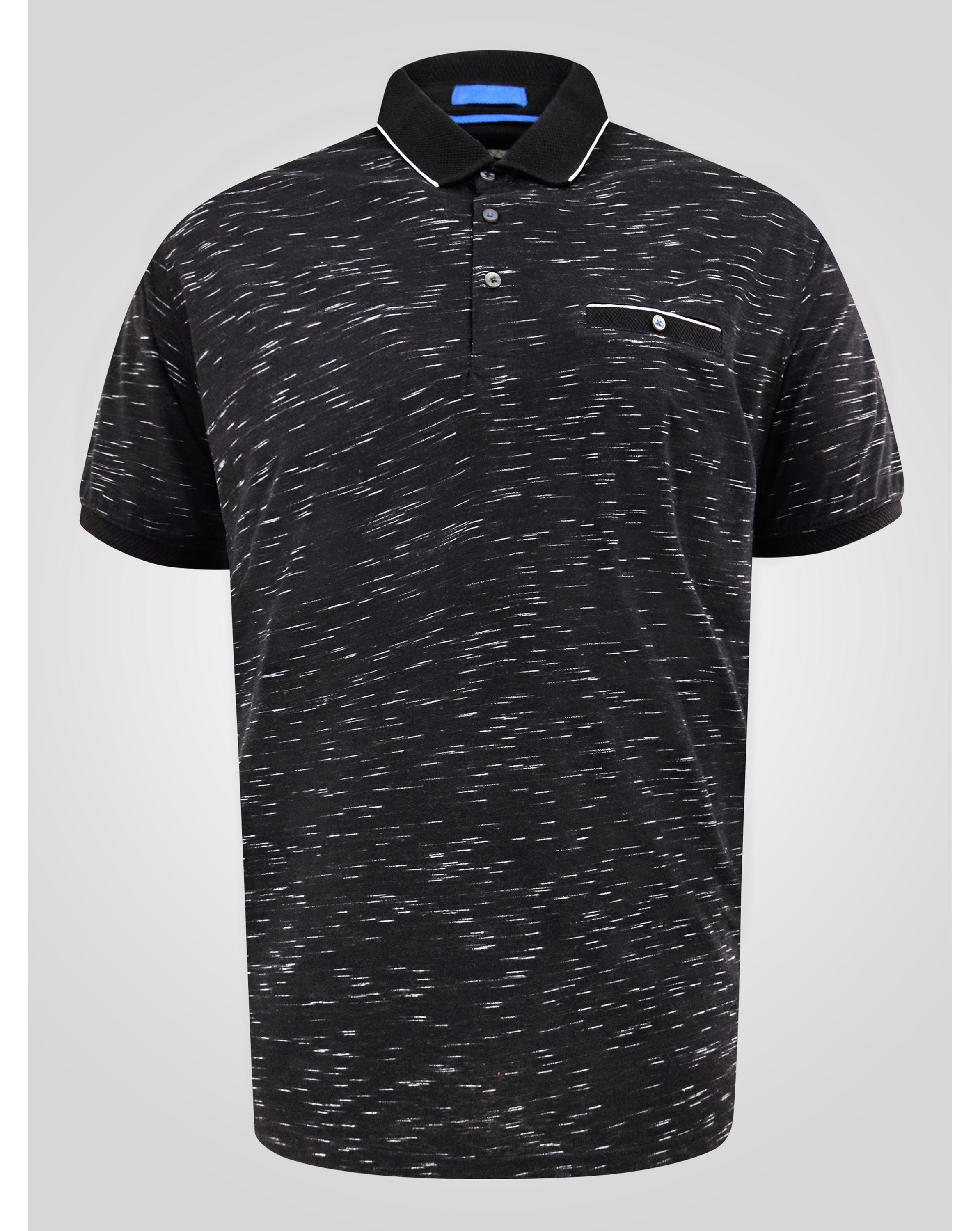 D555 Murphy Reno Jacquard Collar Polo
