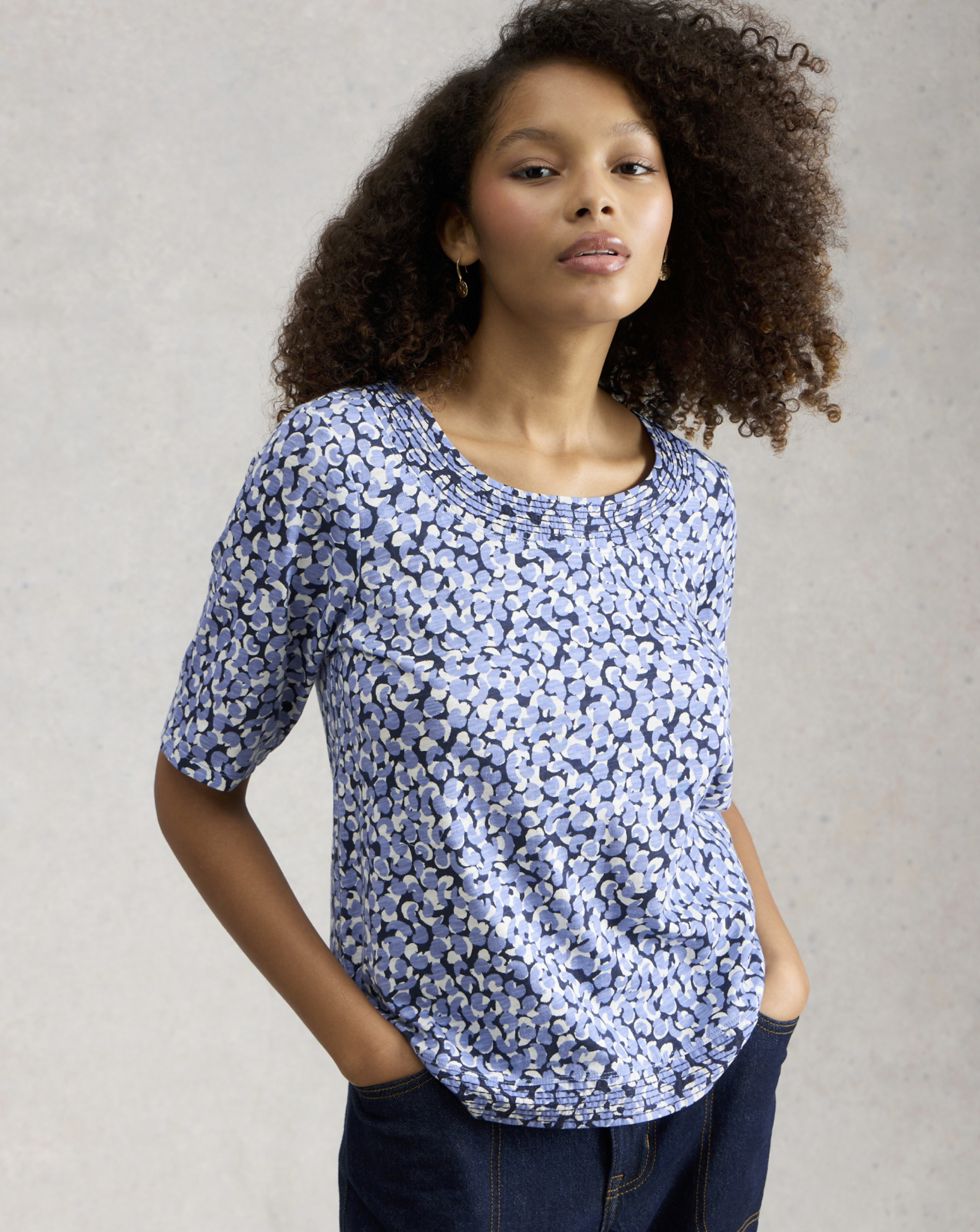 White Stuff Weaver Tee