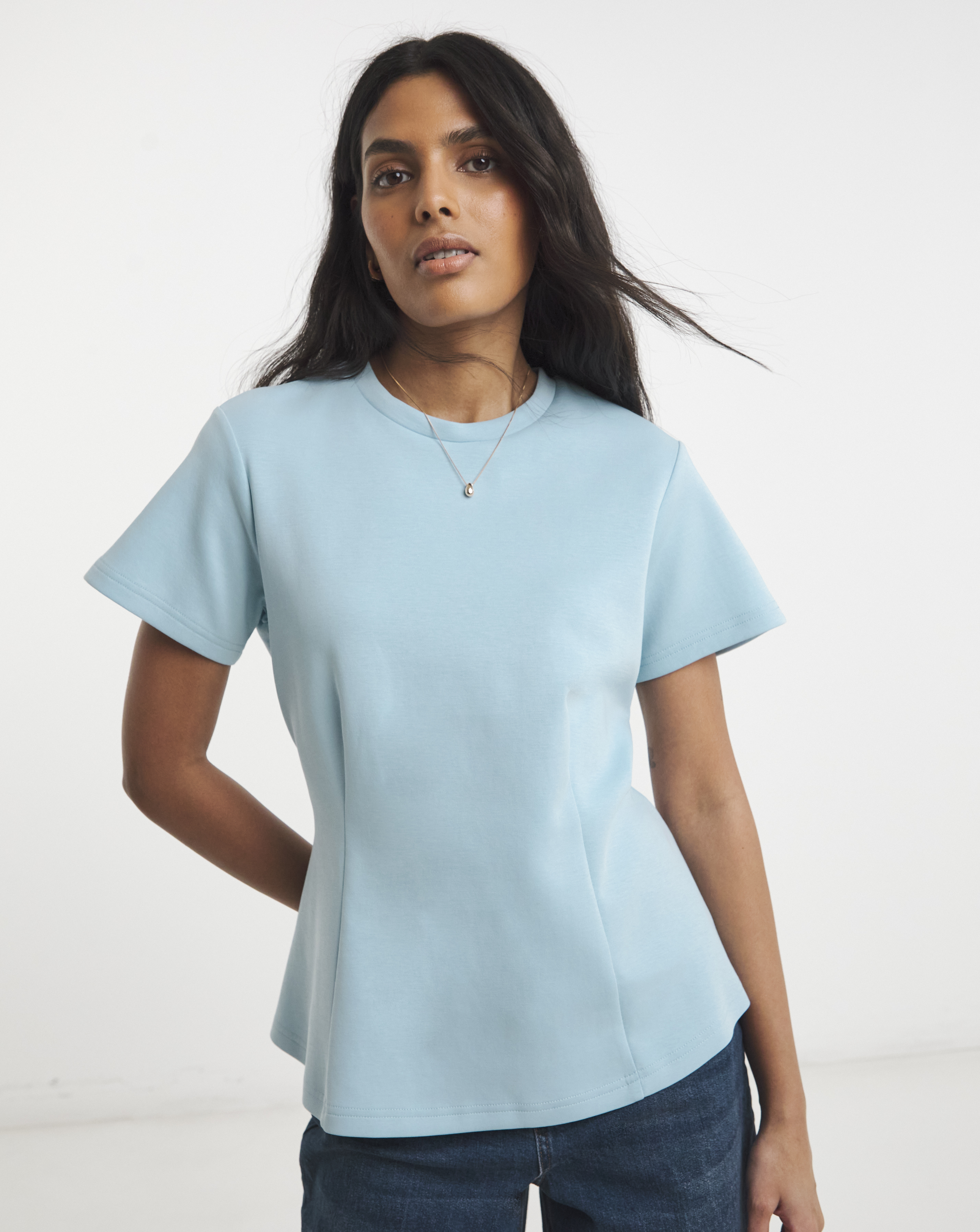 Simply Be Cinched In Waist Top