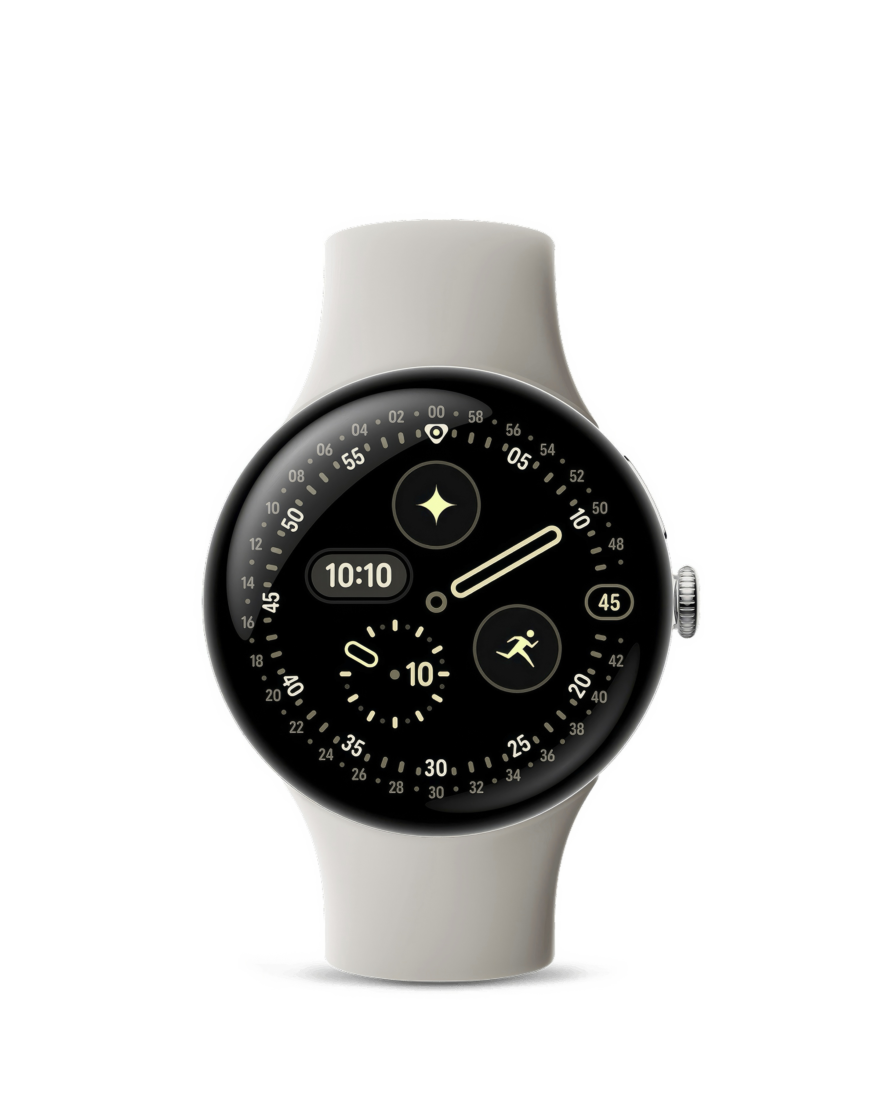 Google Pixel Watch 4 45mm - Porcelain