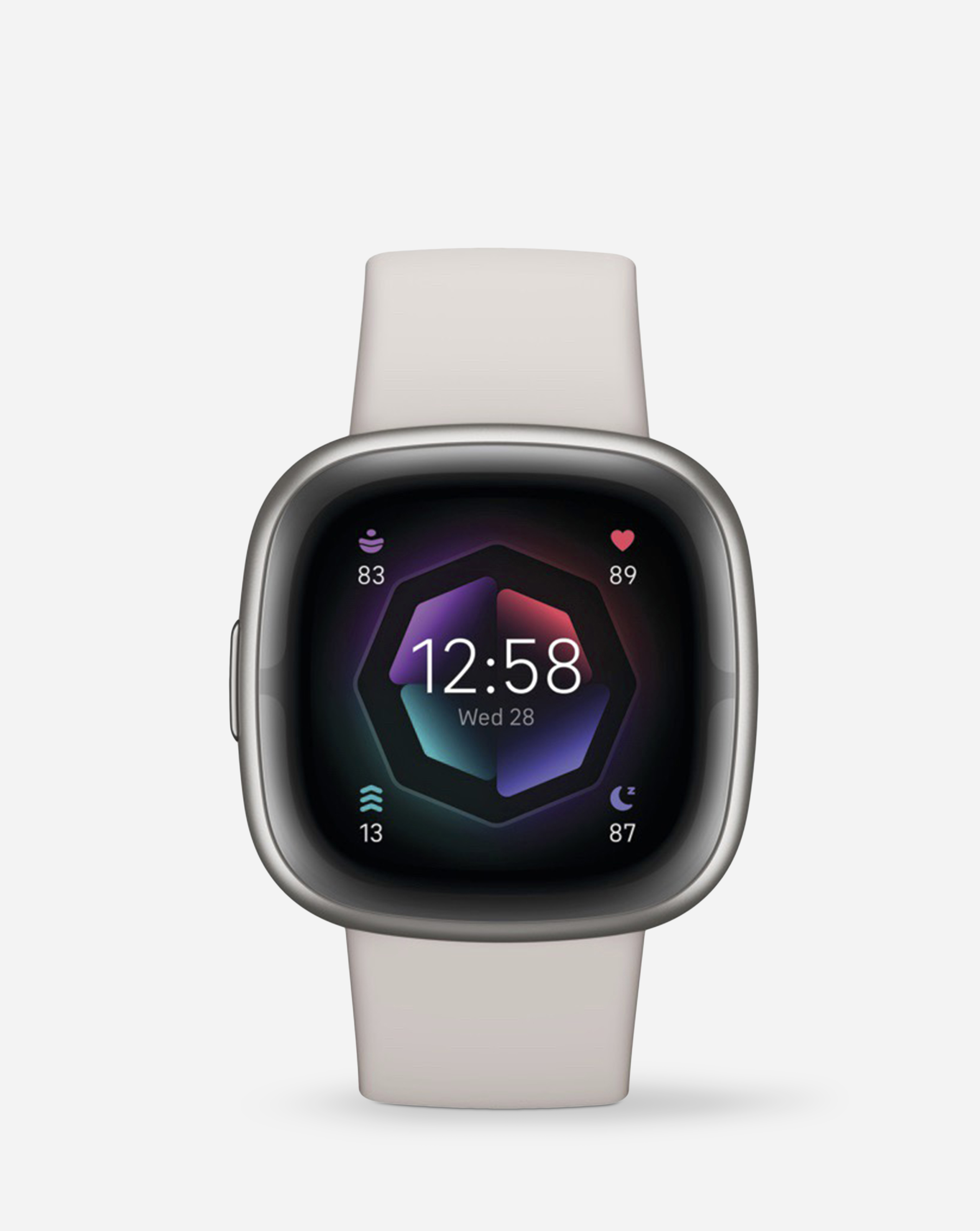 Fitbit Sense 2 Smart Watch - Lunar White