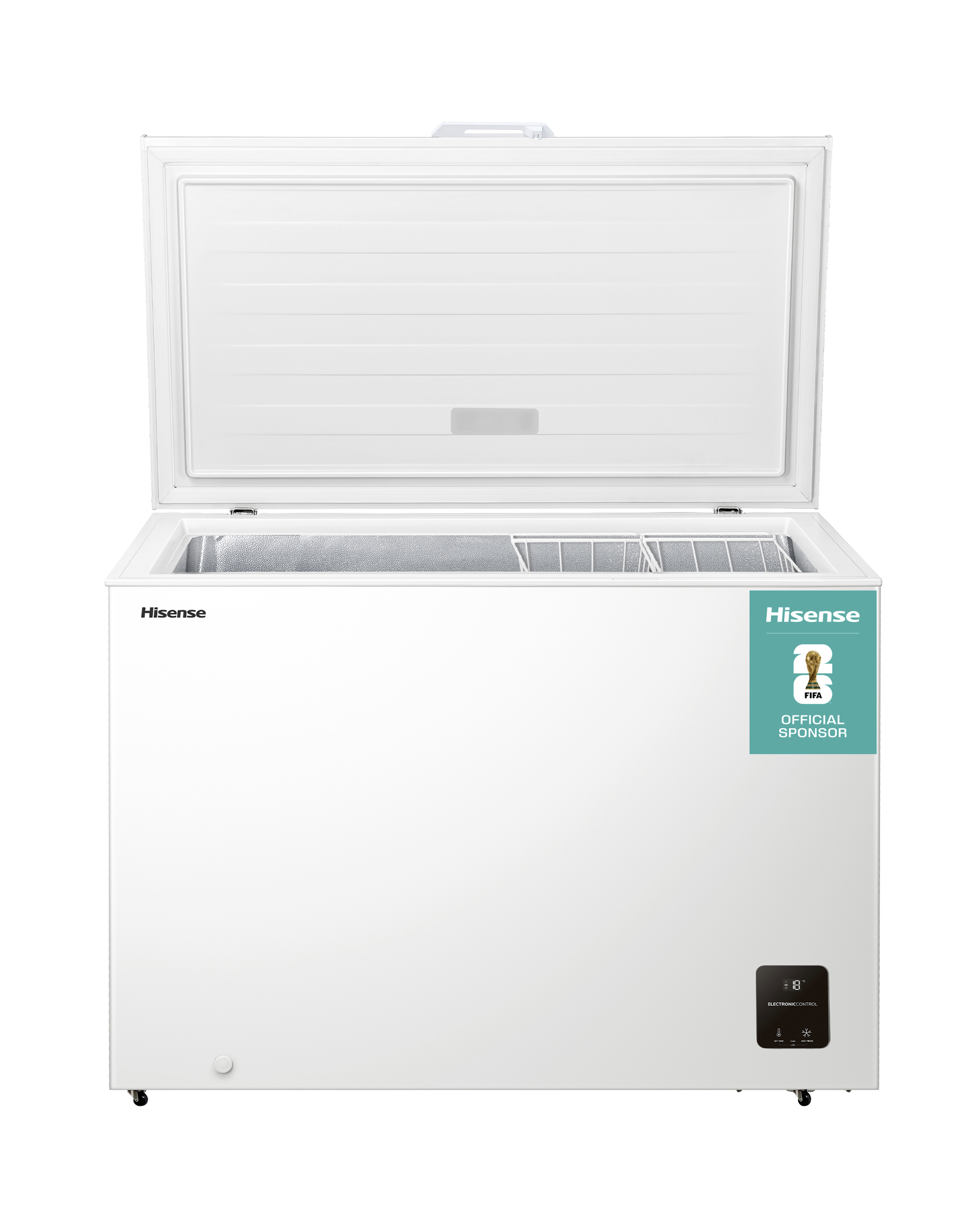 Hisense FC386D4AWLE Static Chest Freezer