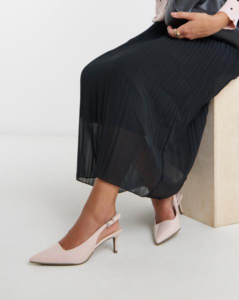 Pointy Toe Slingback ExWide