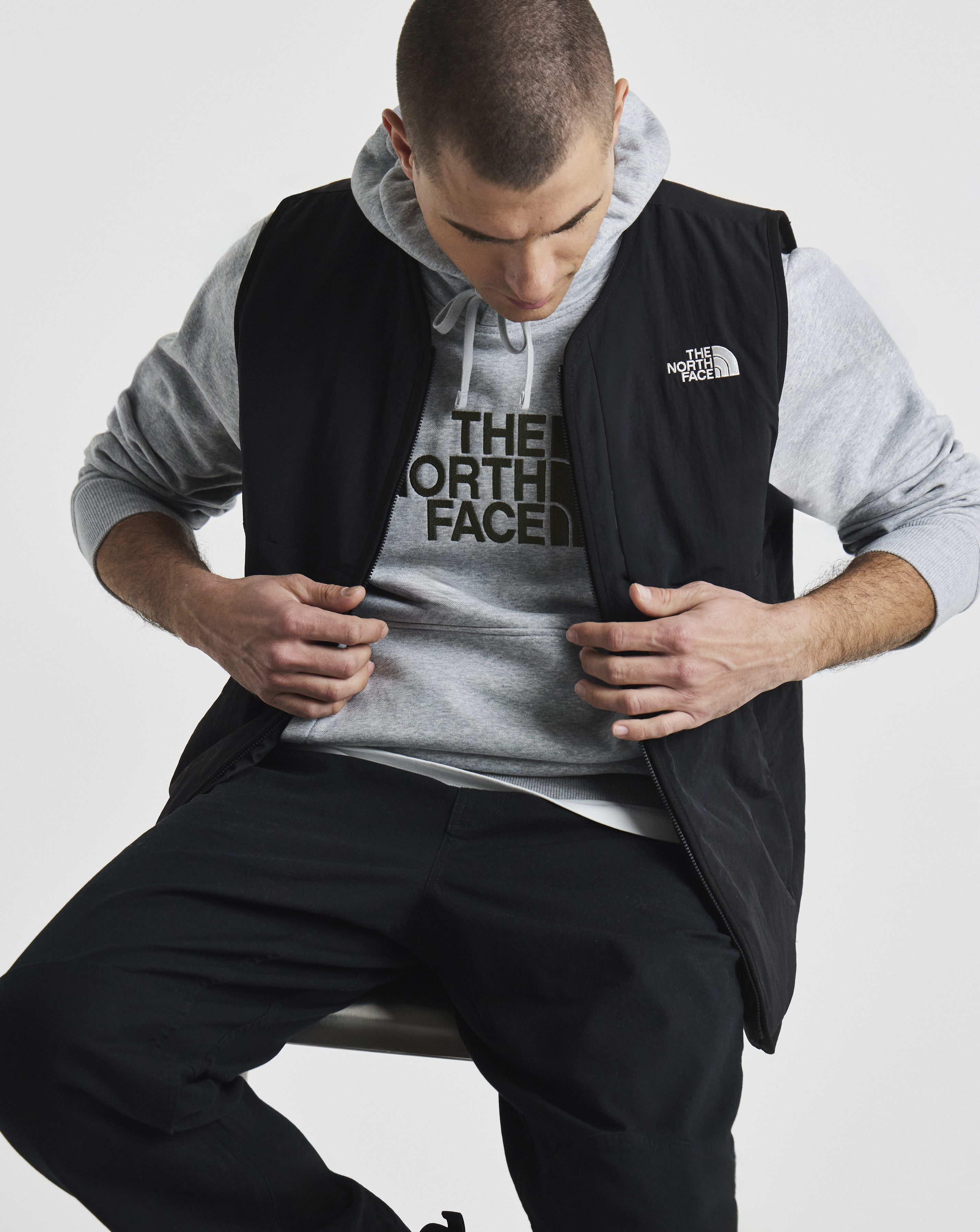 The North Face Men's Gilet Vest L Black