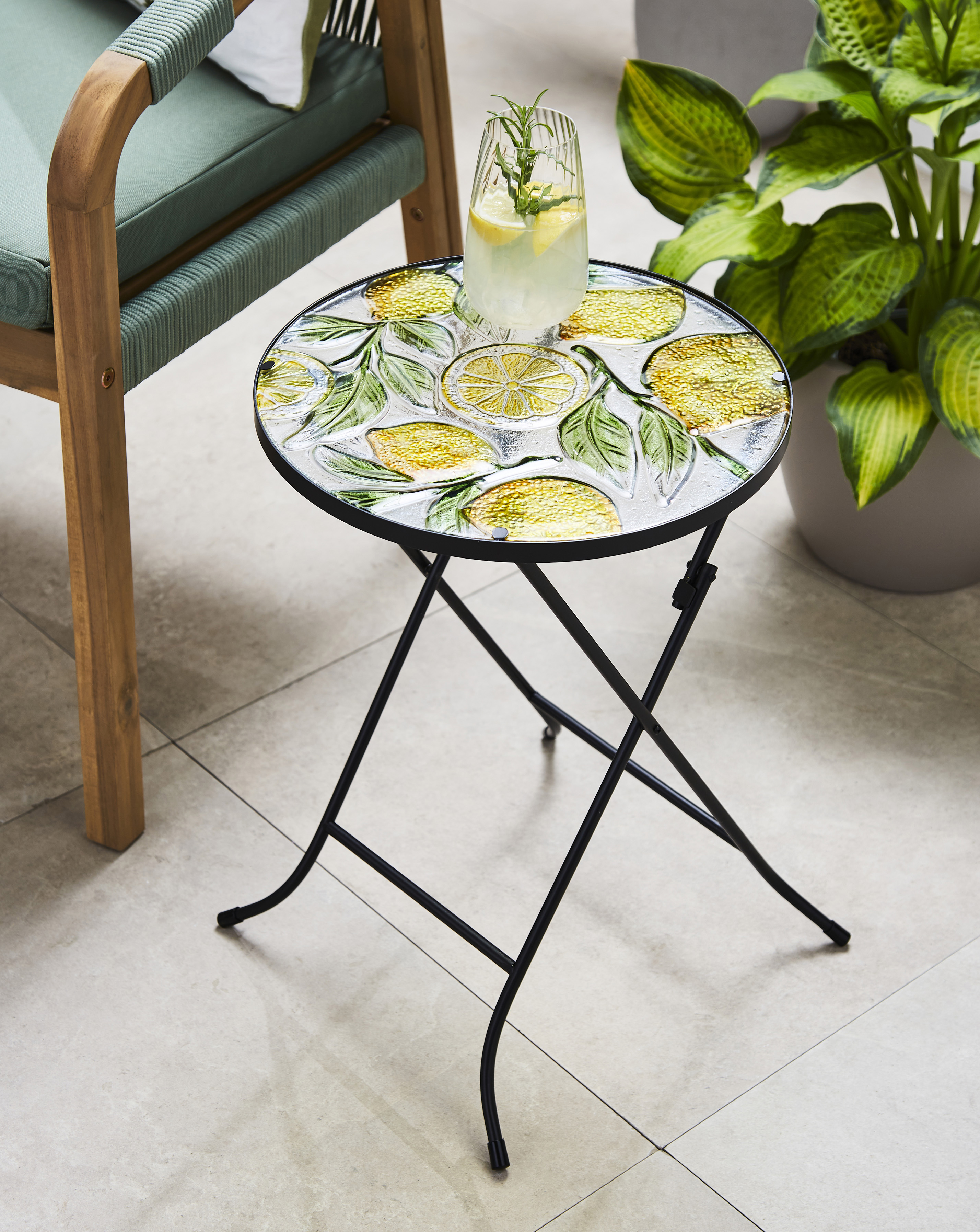 Lemon Side Table