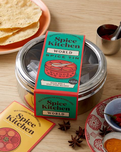 Spice Kitchen World Tin