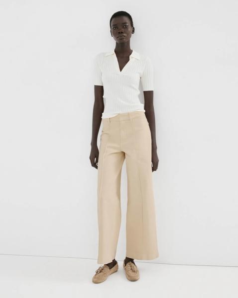Mango Paloma High-waist wide leg jeans