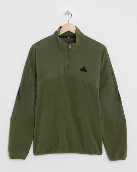 adidas 3 Stripes 1/4 Zip