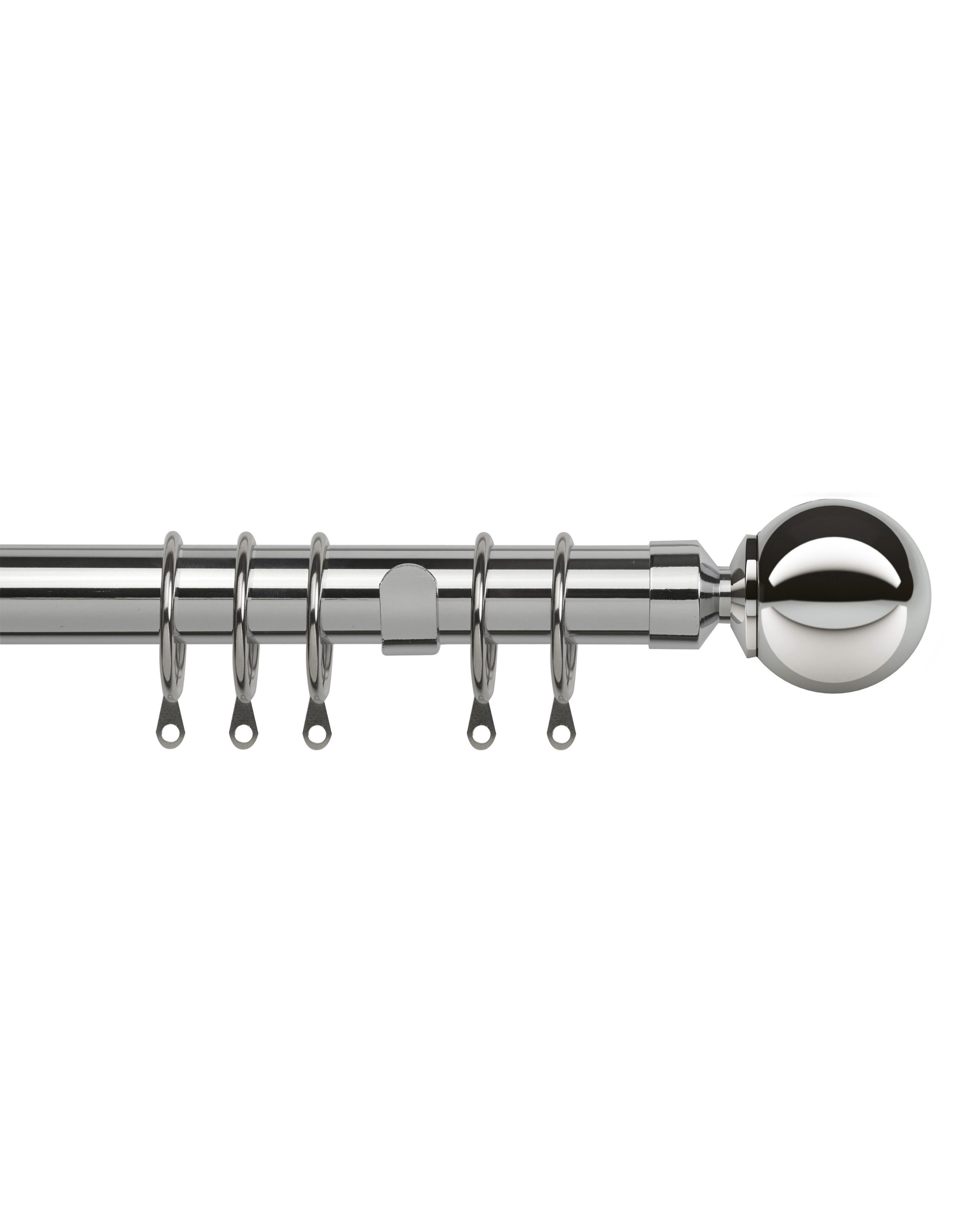 25-28mm Ball Extendable Curtain Pole