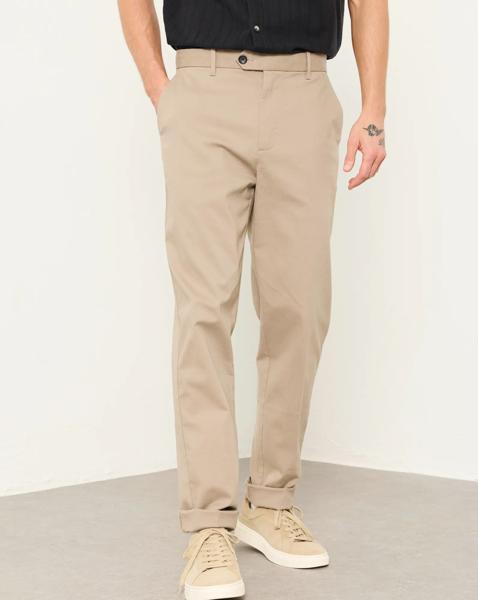 FatFace Bosbury Pique Chino - Stone