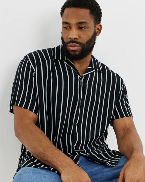Jack & Jones Jeff Stripe Resort Shirt