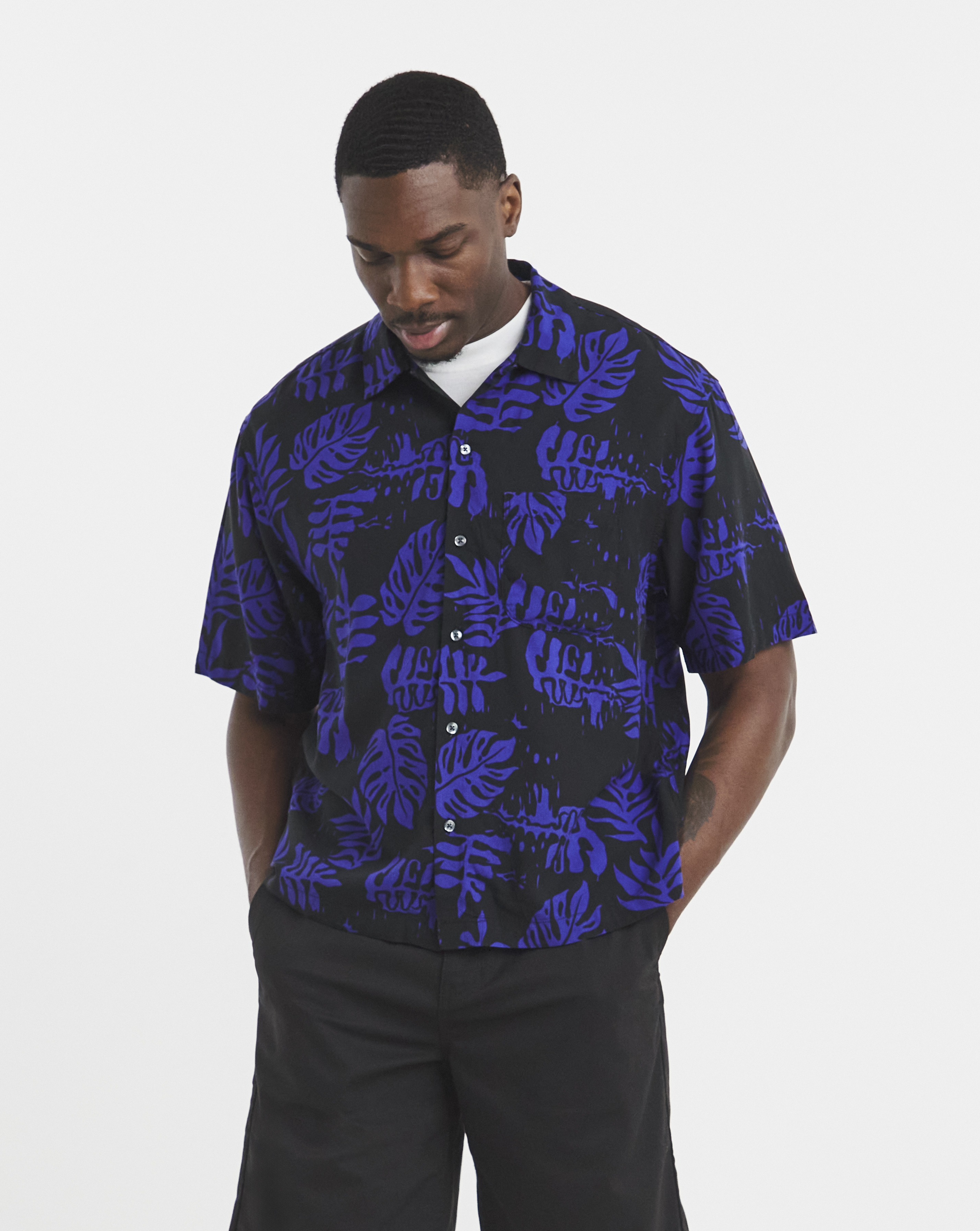 VANS Van Doren Printed Camp Shirt