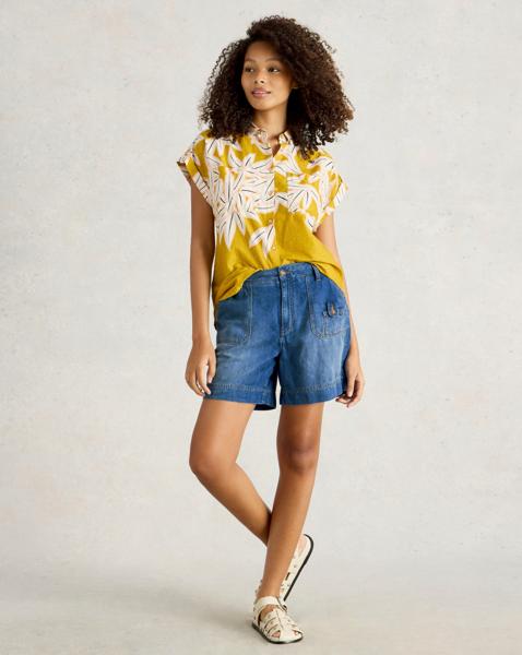 White Stuff Combat Denim Shorts