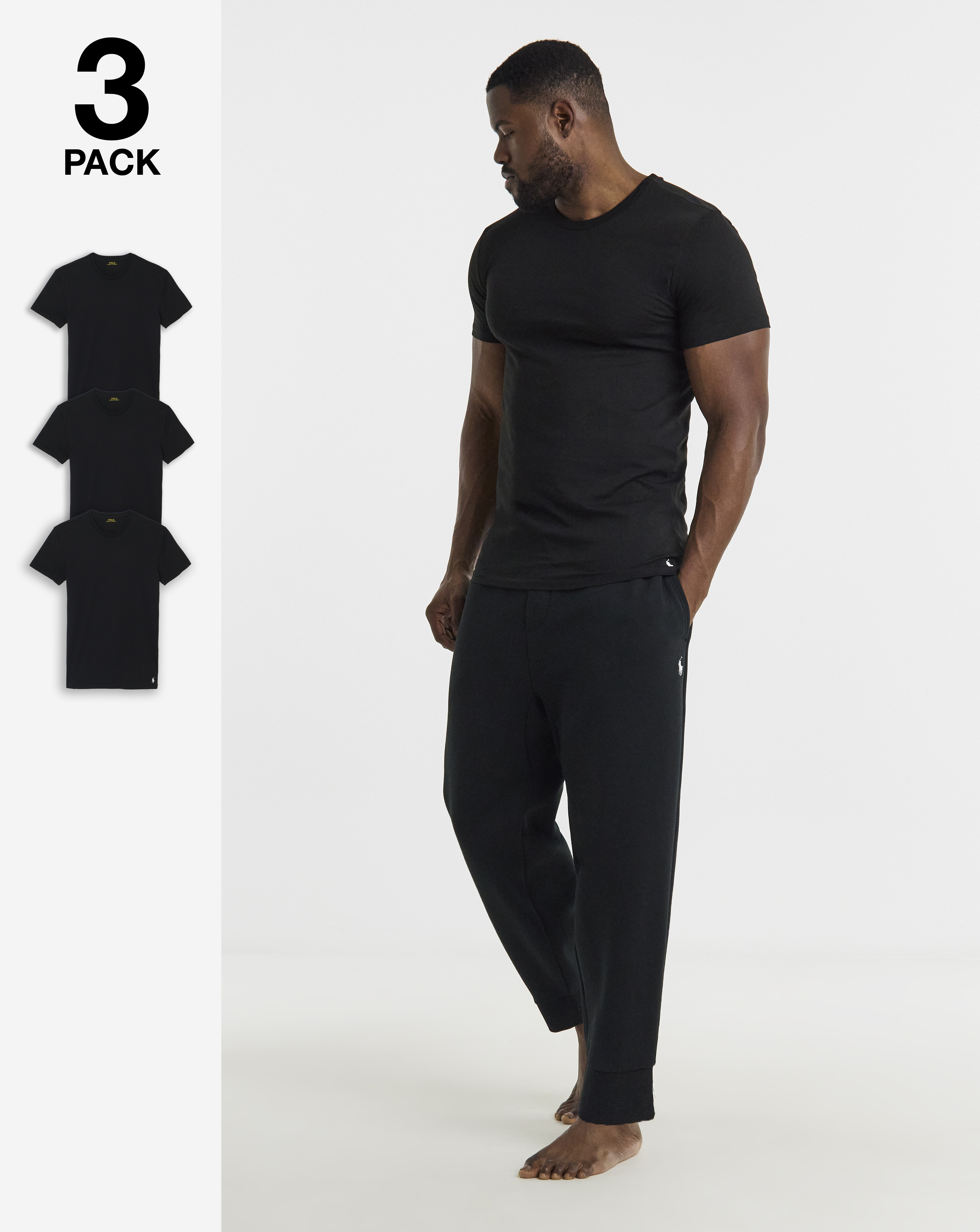 Polo Ralph Lauren 3 Pack Lounge T-Shirt