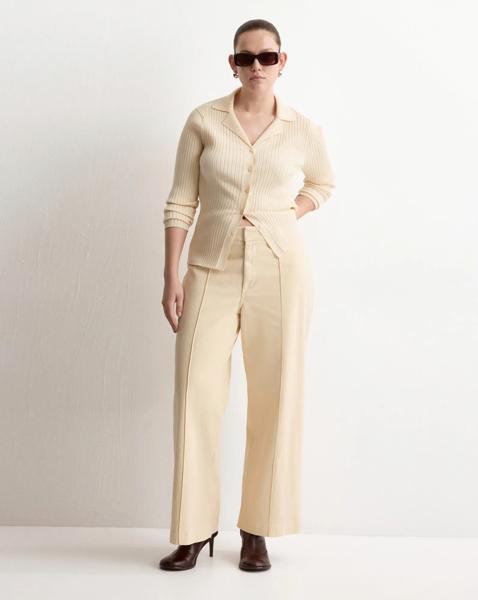 Mango Paloma High-waist wide leg jeans