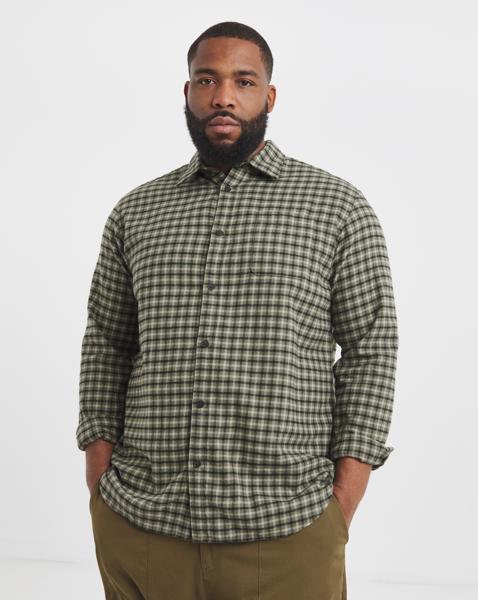 Jack & Jones James Check Shirt Olive