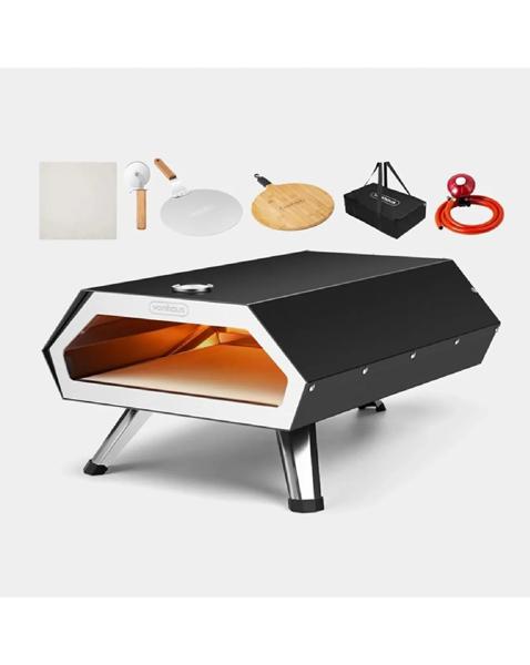 VonHaus Gas Pizza Oven with Accessories